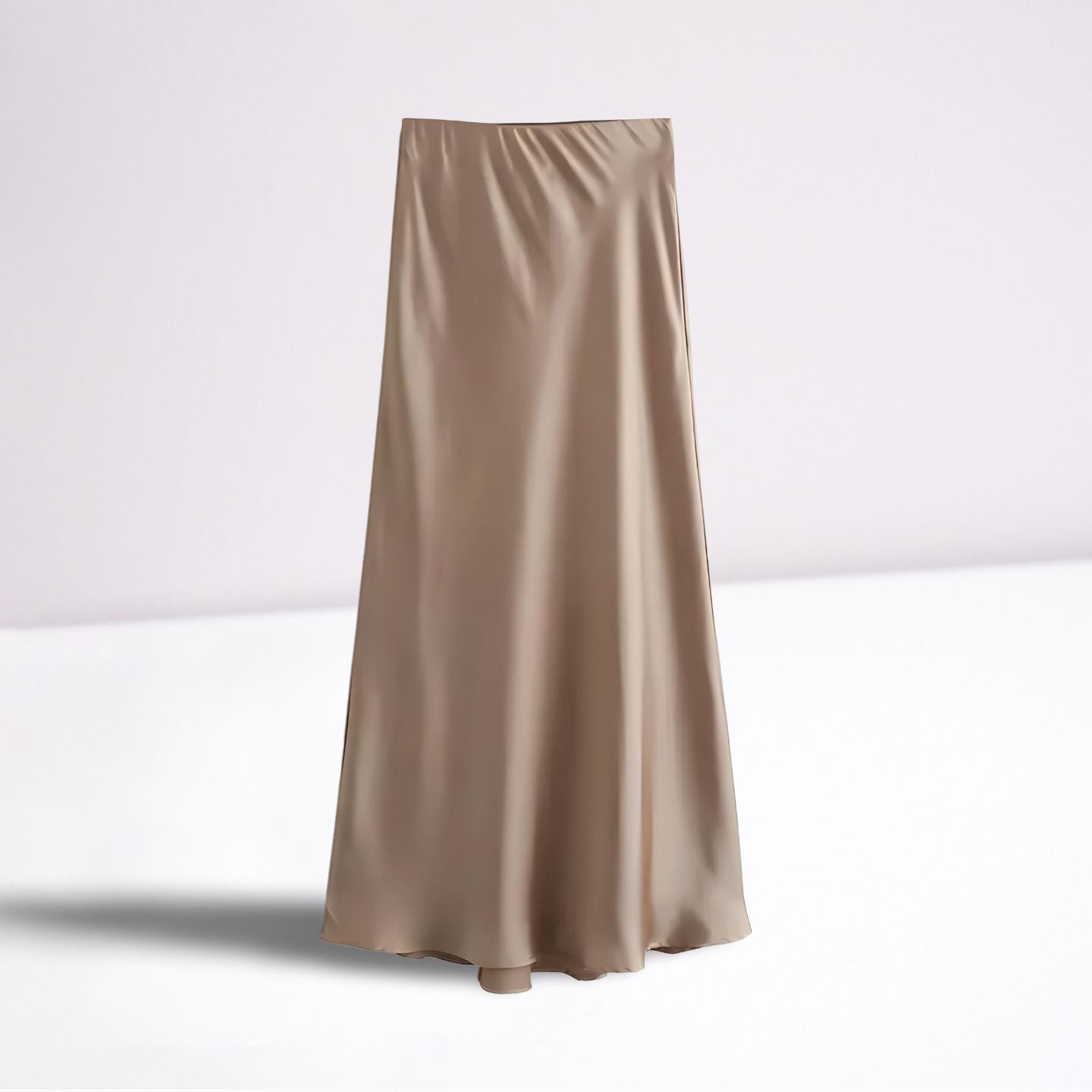 Velvet Grace - High Waist Women's Skirt