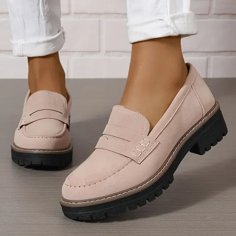 Bella Suede Loafers