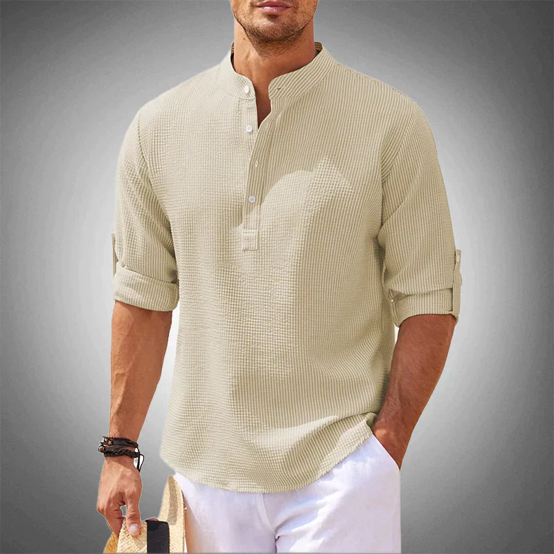 Urban Sophistication - Long-Sleeved Cotton Shirt