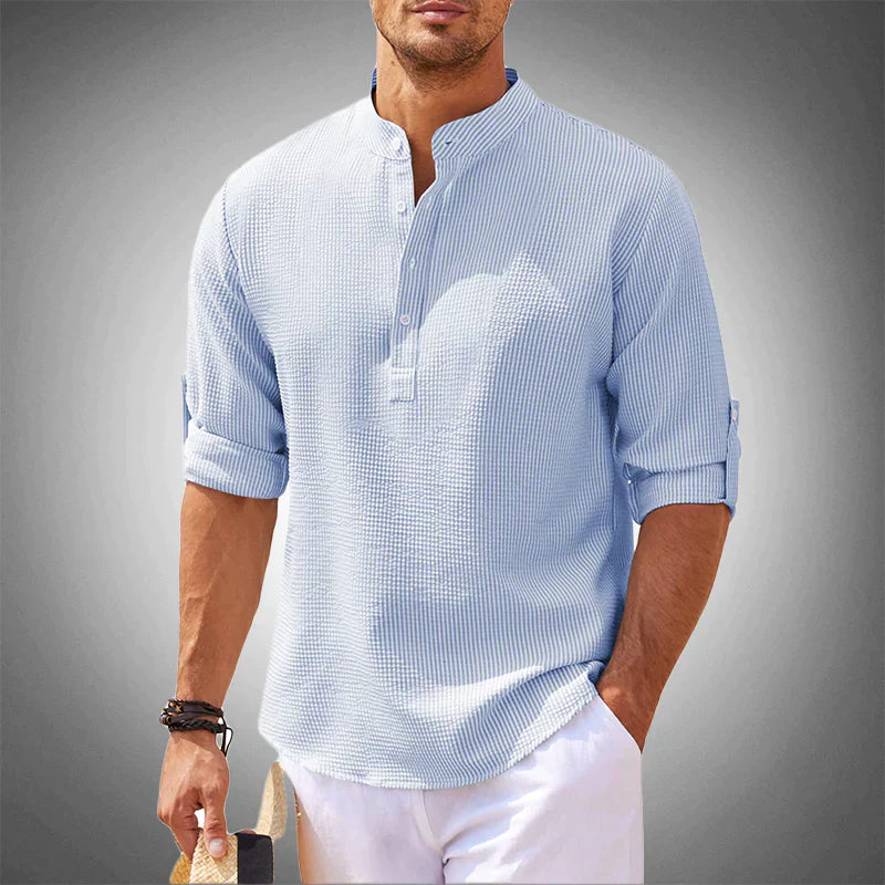 Urban Sophistication - Long-Sleeved Cotton Shirt