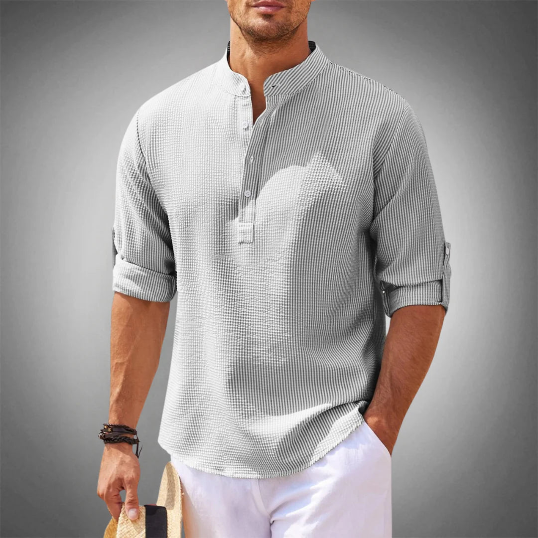 Urban Sophistication - Long-Sleeved Cotton Shirt