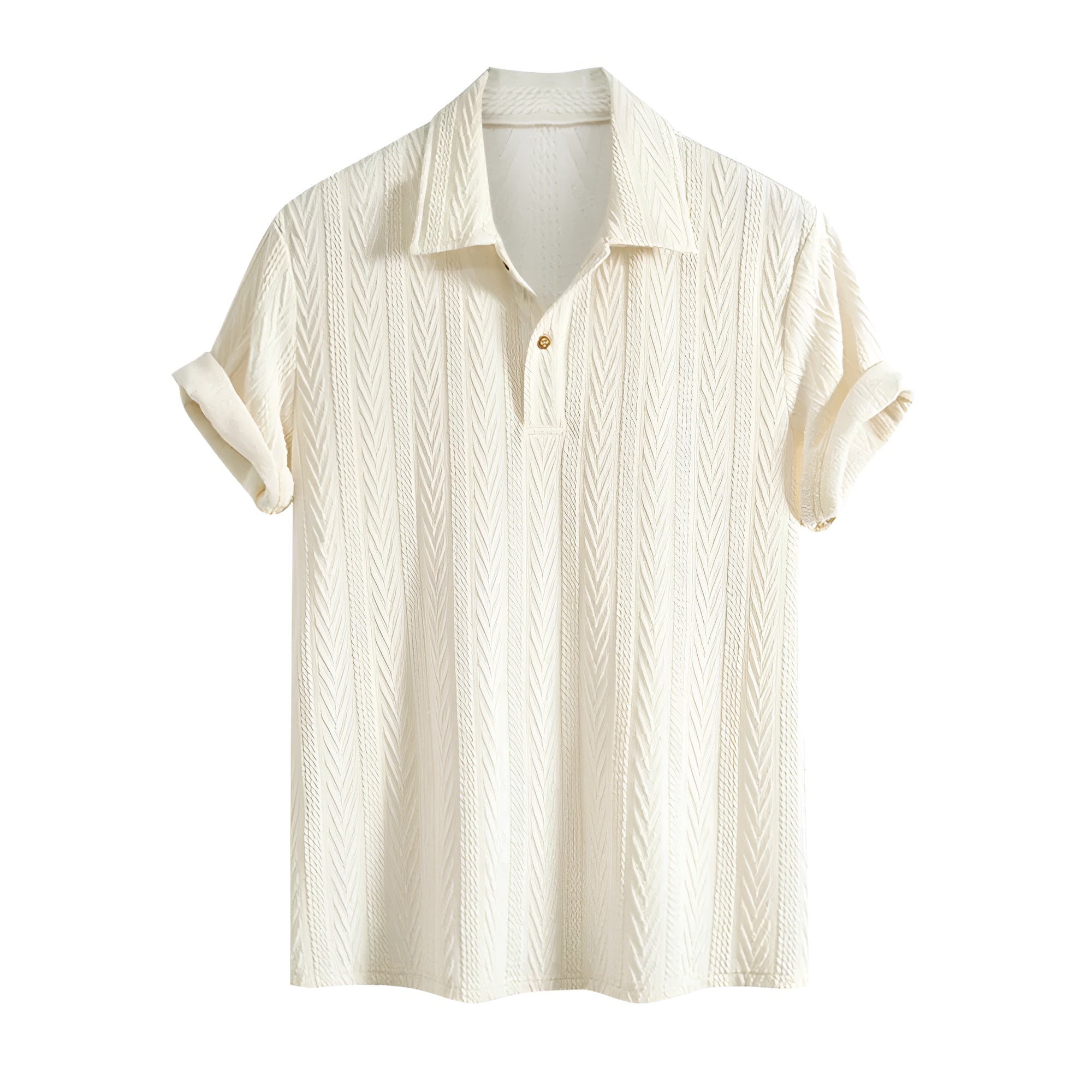 Alessandro Verdi Textured Knit Polo Shirt