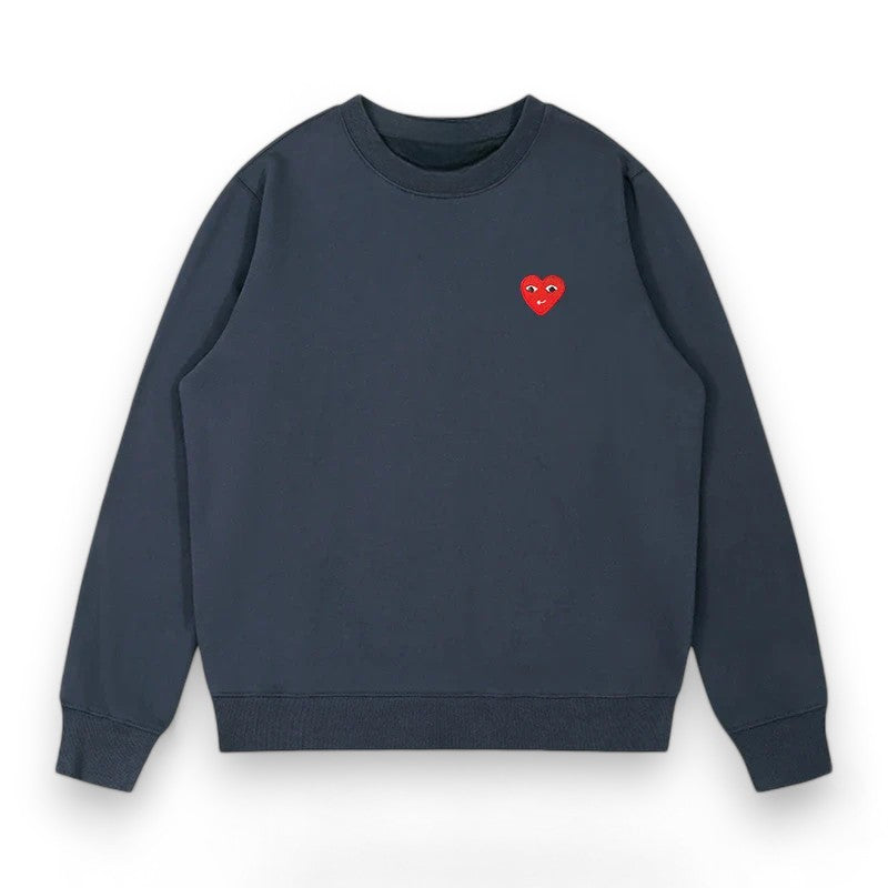 Amore Cotton Heart Sweater