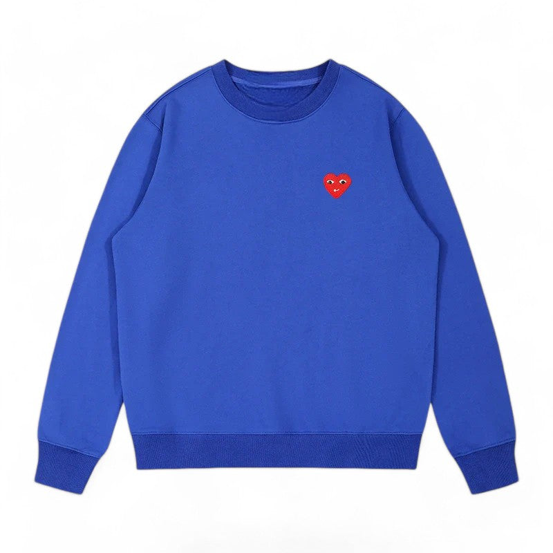 Amore Cotton Heart Sweater