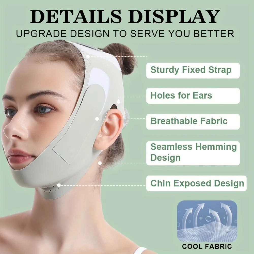 GracefulGlow™ - Rejuvenating V-Line Face-Lifting Strap