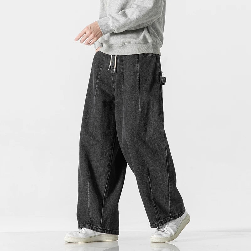 Urban Edge - Classic Baggy Denim Jeans