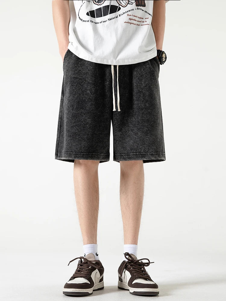 Urban Chill - Cotton Distressed Shorts