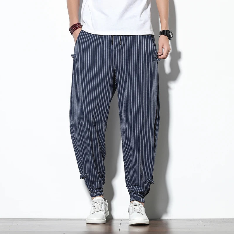 Michael Harrison Breathable Cotton Trousers