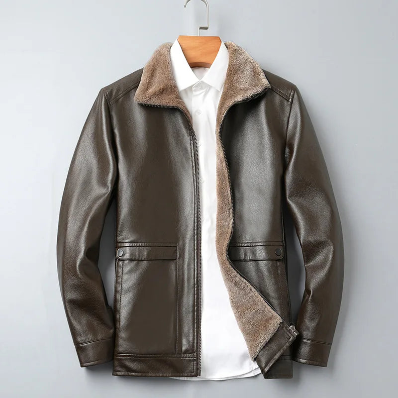 Cisiano Vintage Leather Jacket