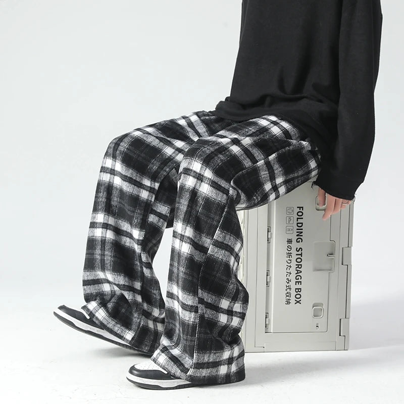 Streetwear Carson - Vintage Plaid Pants