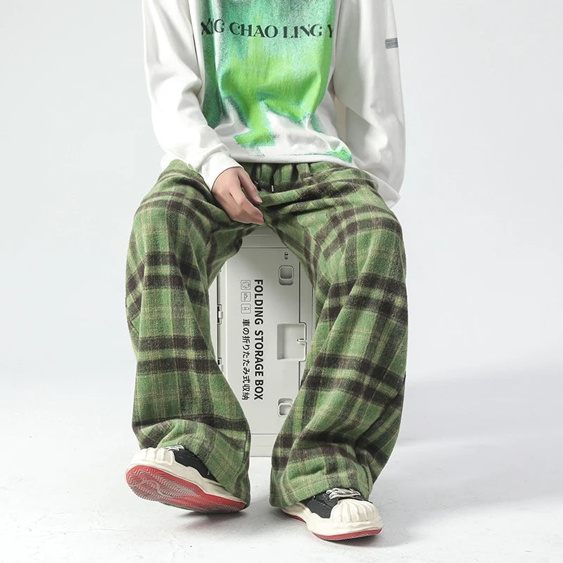 Streetwear Carson - Vintage Plaid Pants