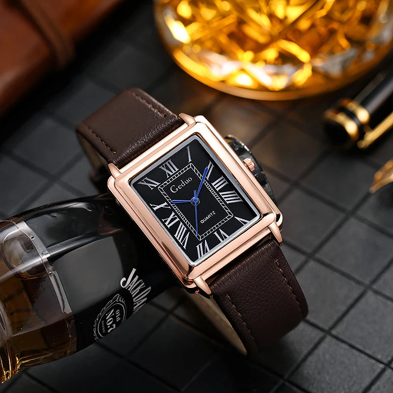 MidnightGent™ Leather Watch For Gentlemen