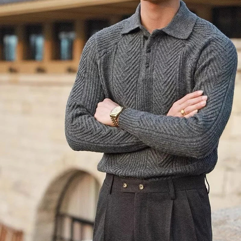 Vittorio Classic Knit Polo