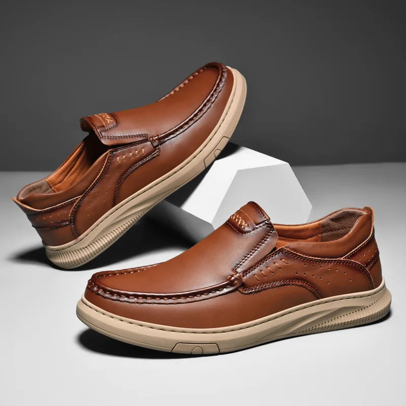 Heritage Martìn - Genuine Leather Slip-on Shoes