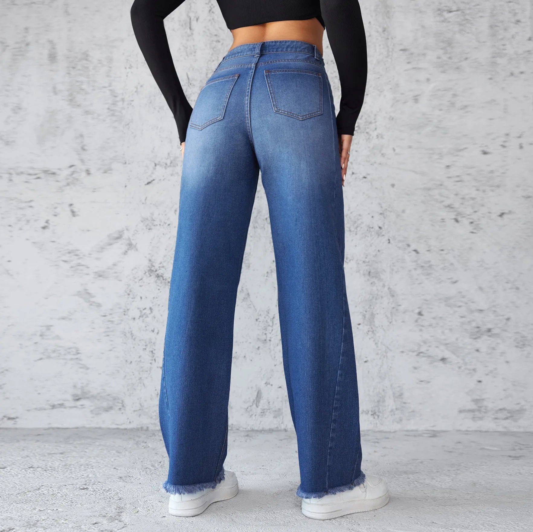 Bella Wide Leg Denim Pants