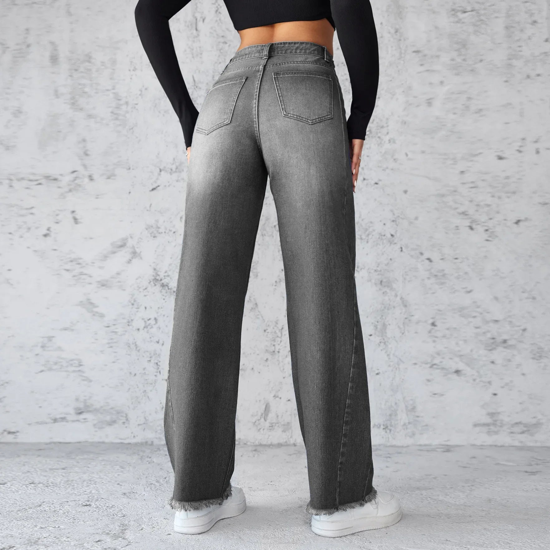 Bella Wide Leg Denim Pants