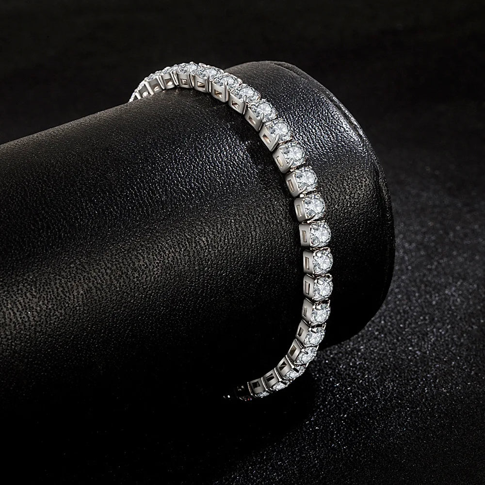 Celestia Zirconia Tennis Bracelet