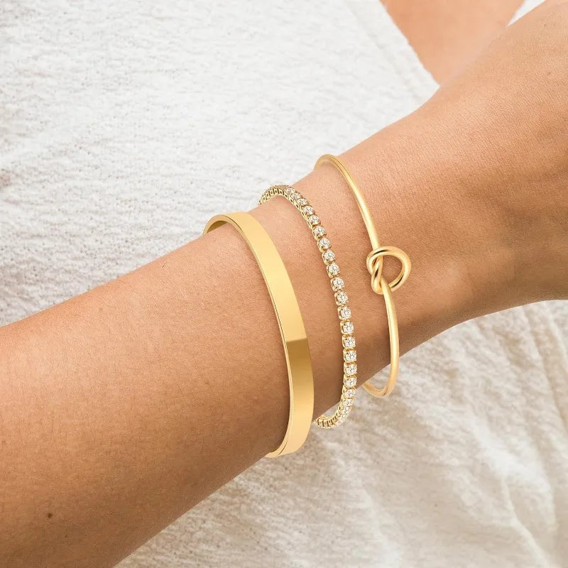 Lumière Trio Bracelet Set