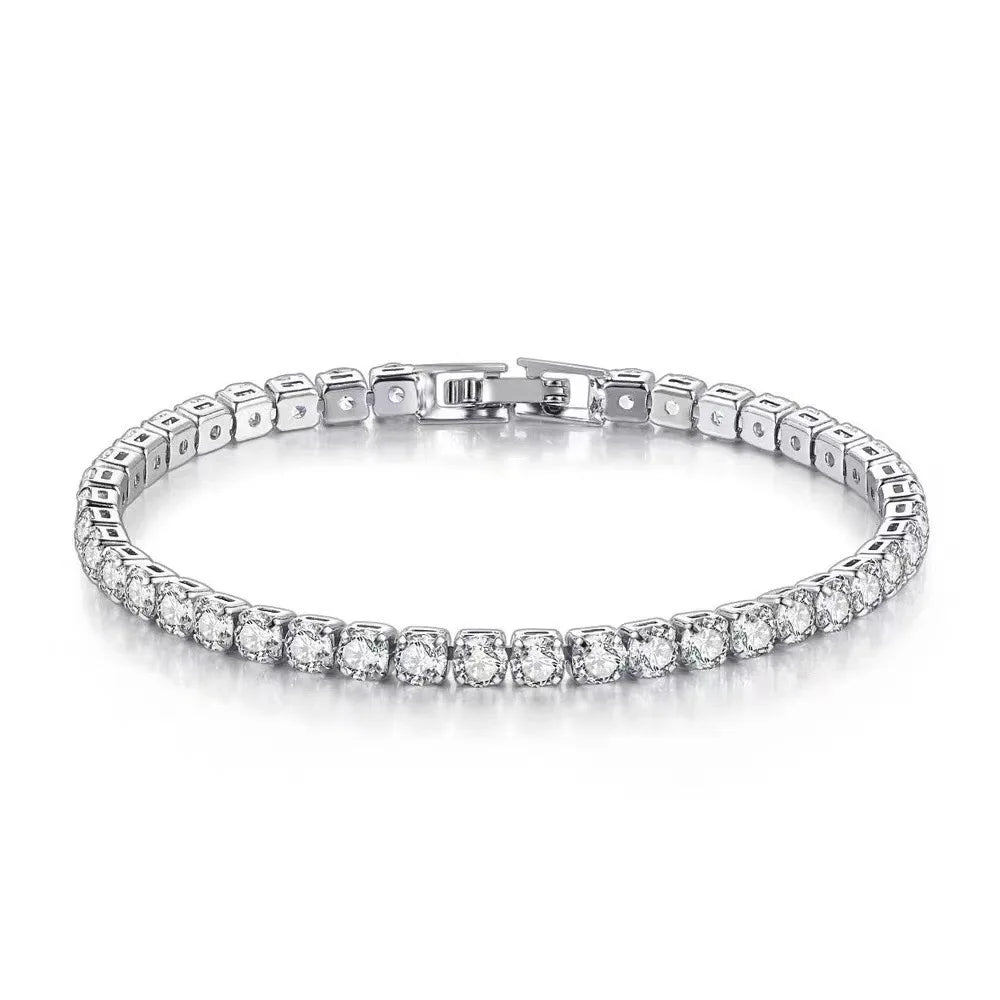 Celestia Zirconia Tennis Bracelet