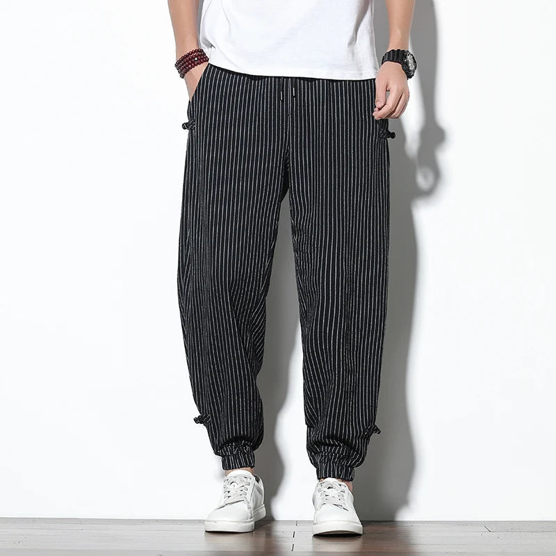 Michael Harrison Breathable Cotton Trousers