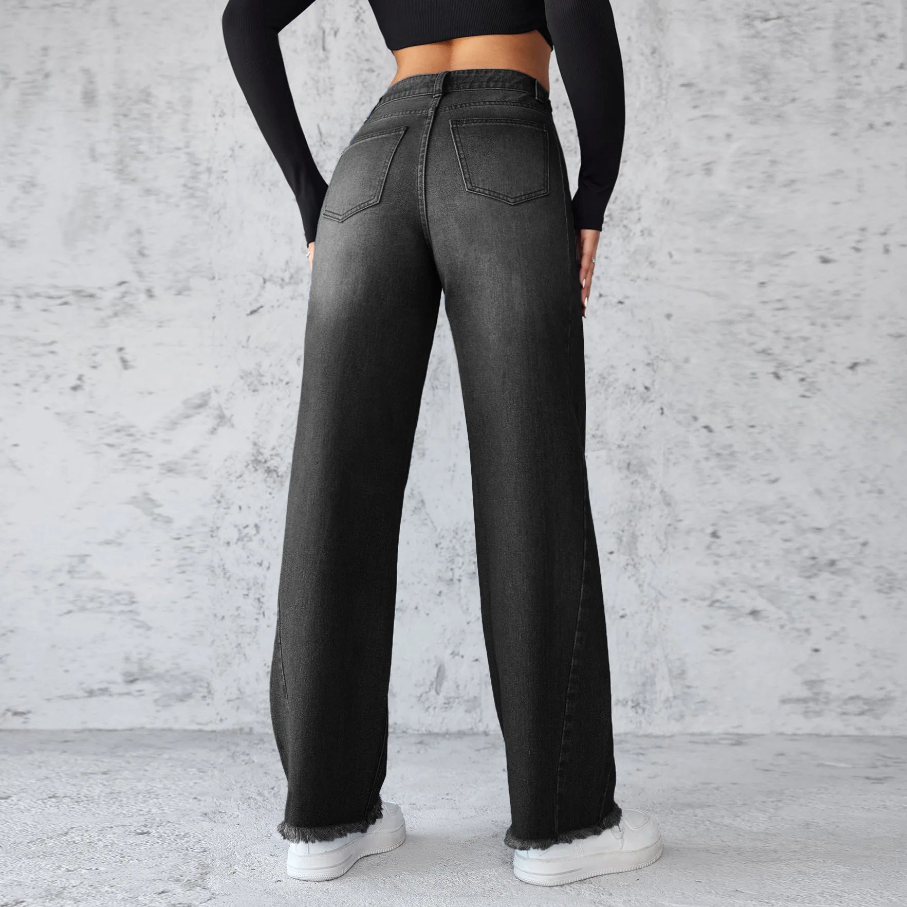 Bella Wide Leg Denim Pants