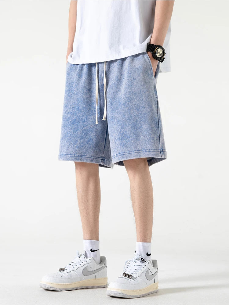 Urban Chill - Cotton Distressed Shorts