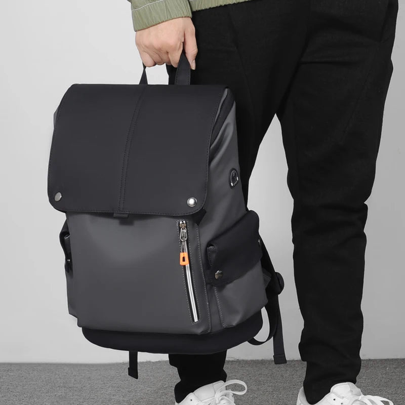 Urban Explorer - Premium Leather Backpack