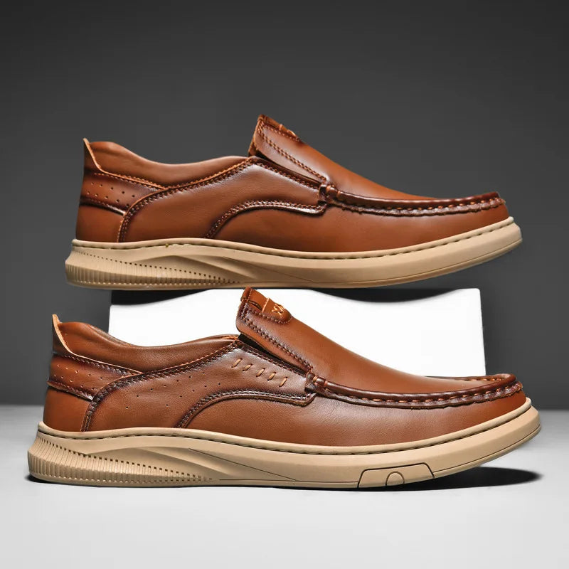 Heritage Martìn - Genuine Leather Slip-on Shoes