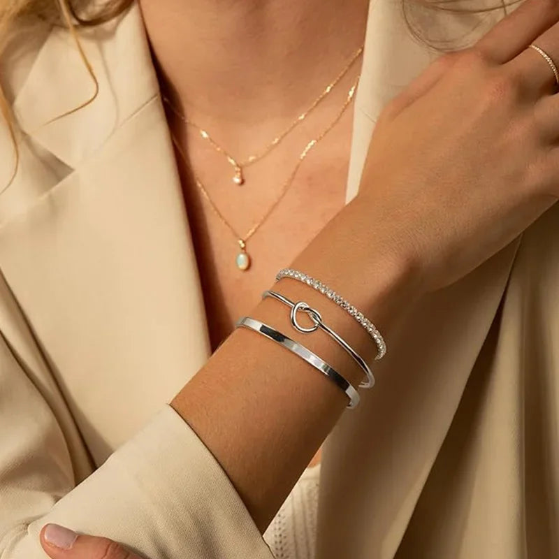 Lumière Trio Bracelet Set