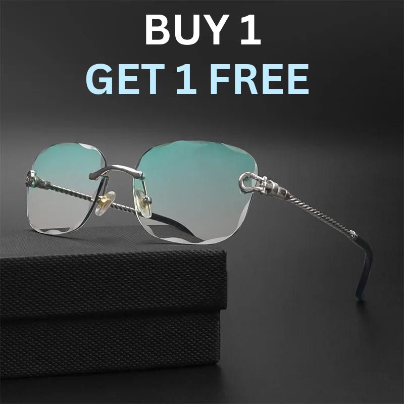 EchoShades - Rimless Gradient Sunglasses