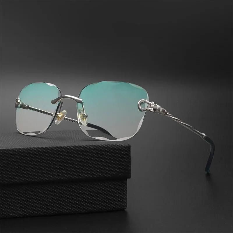 EchoShades - Rimless Gradient Sunglasses