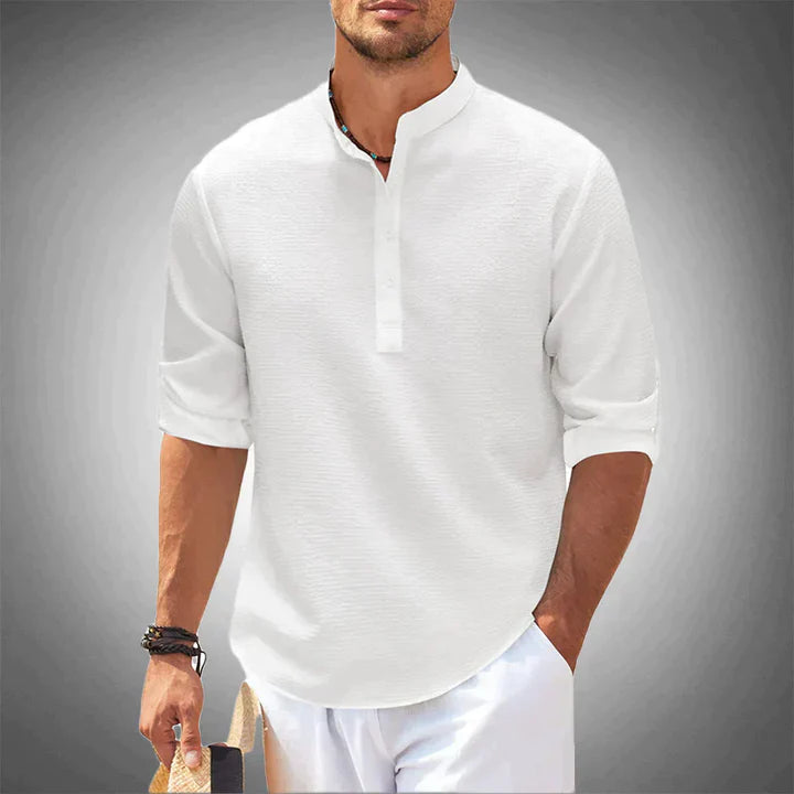 Urban Sophistication - Long-Sleeved Cotton Shirt