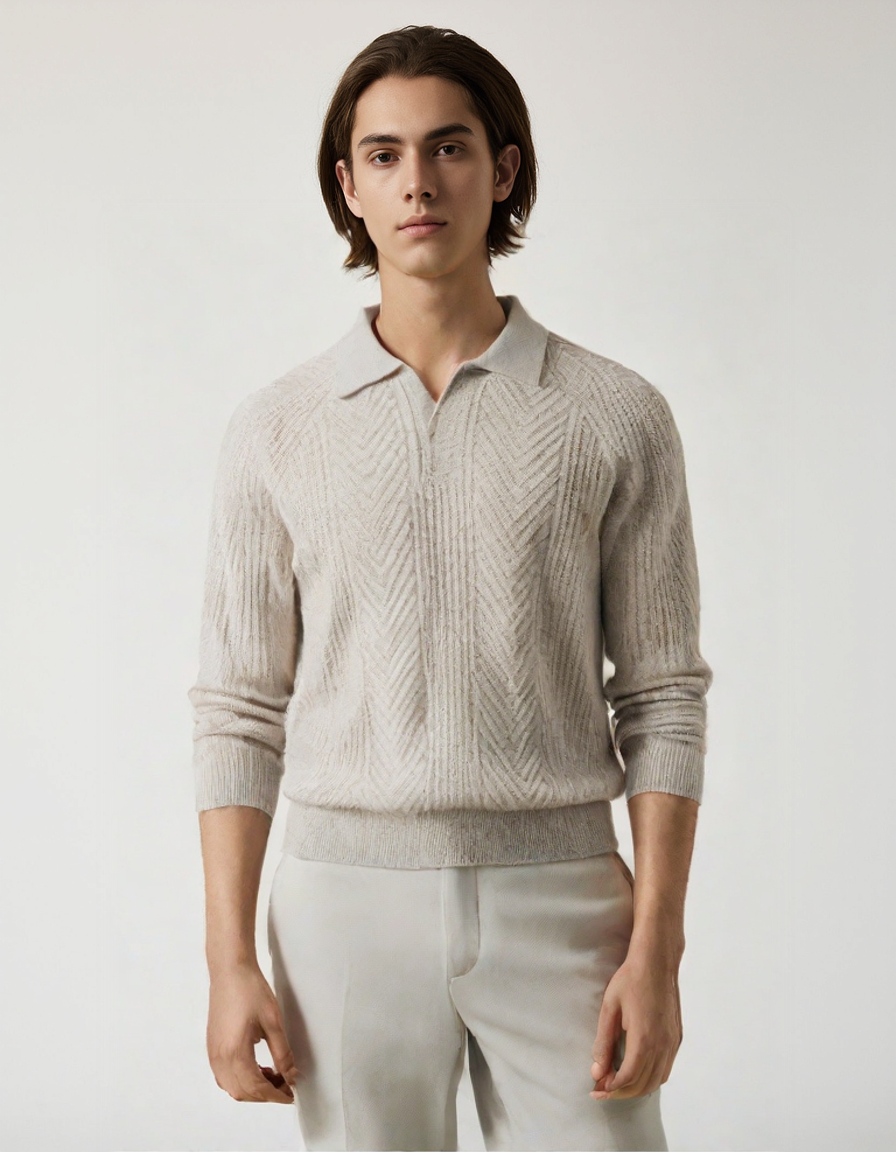 Vittorio Classic Knit Polo