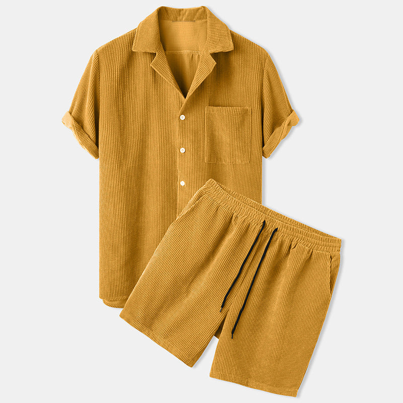 Cord Breeze - Summer Corduroy 2-Piece Set